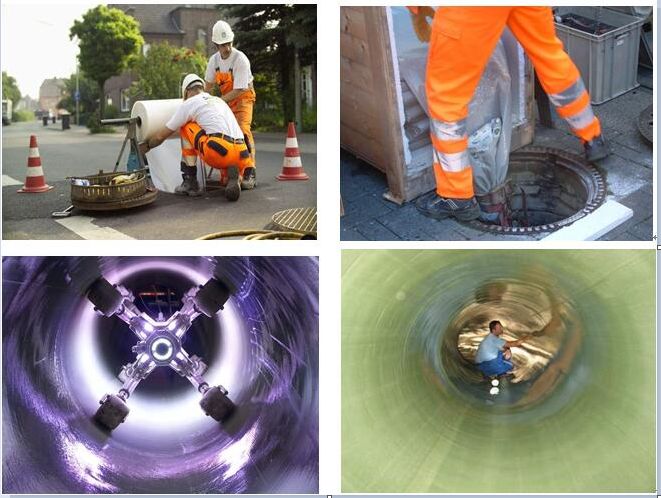 谢通门管道光固化修复