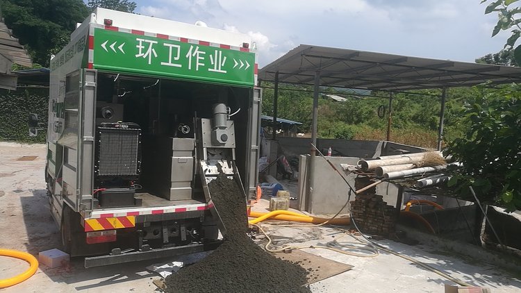 谢通门污泥干湿分离技术