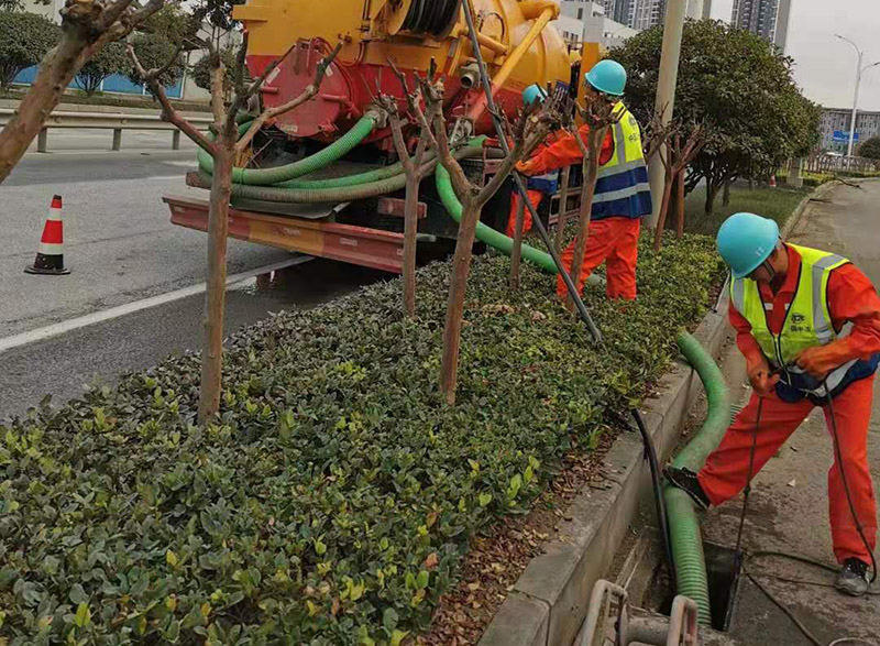 谢通门市政管道清淤